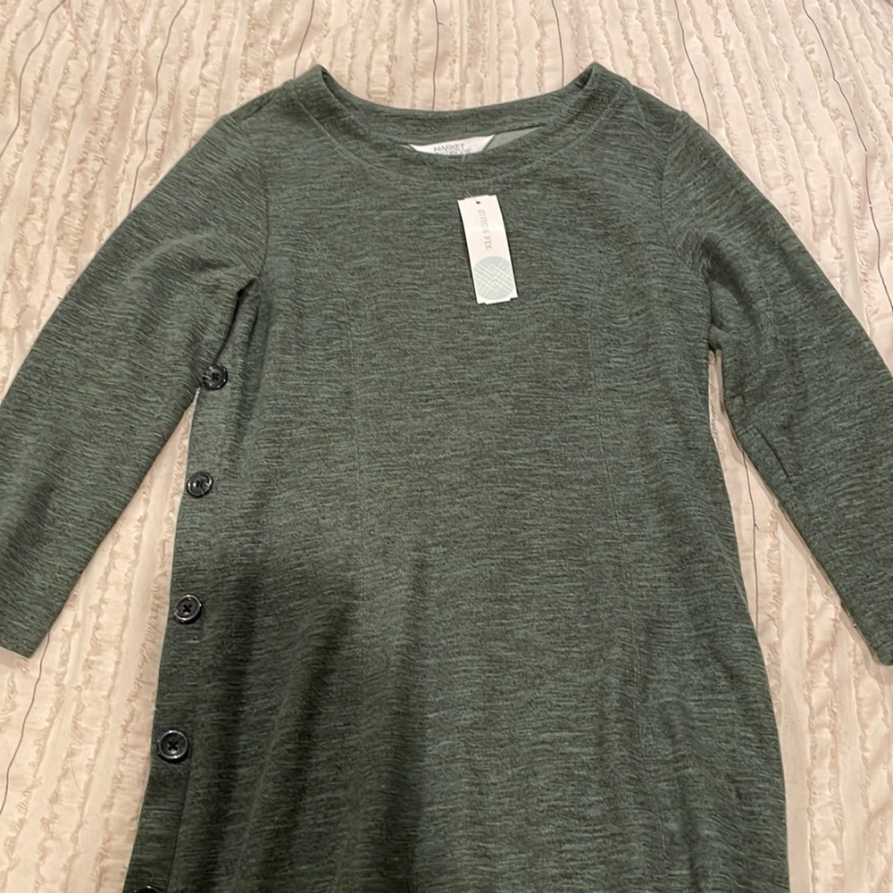 Green dress